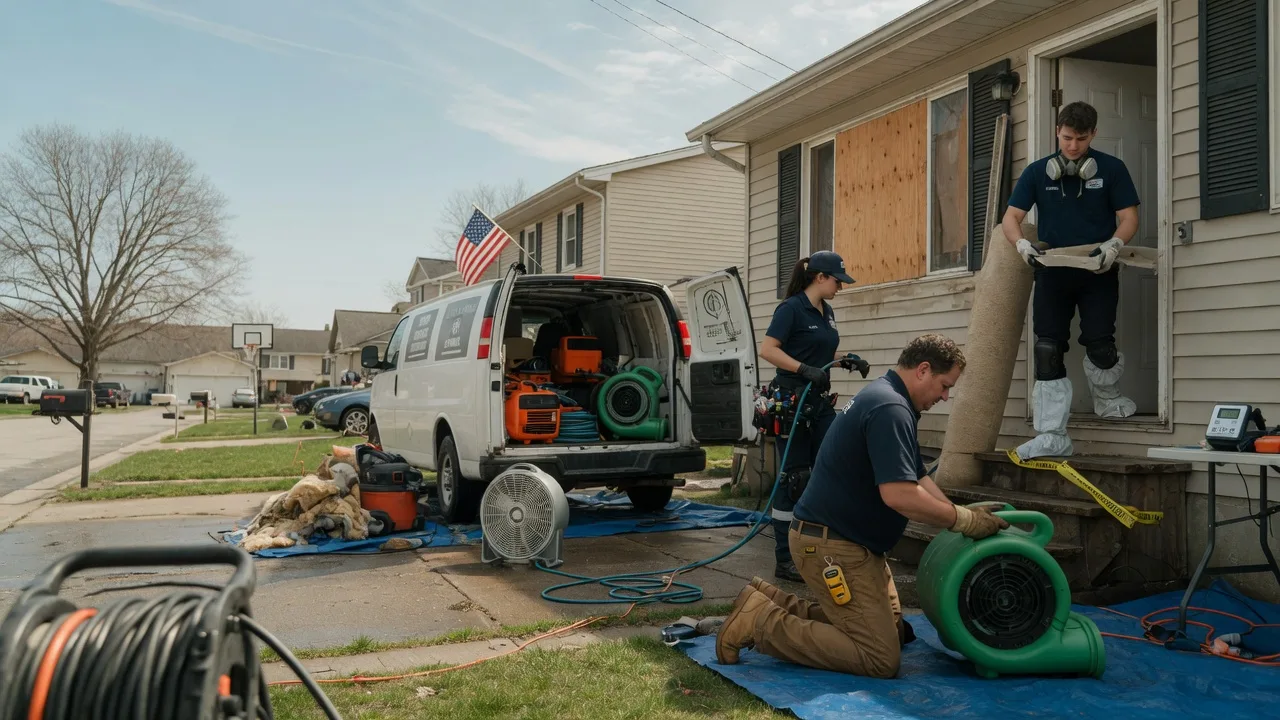 Water Damage Restoration in Oakfield, TN near me